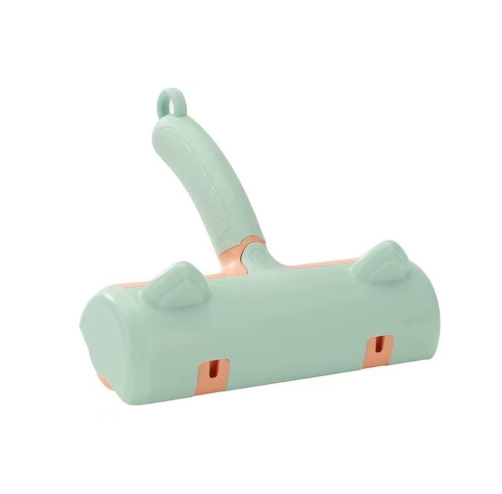 Mint Green Cat-Ear Style cat hair removal brush